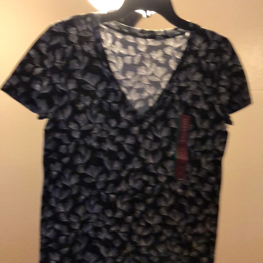 Brand new Merona T-shirt! Black and white!
